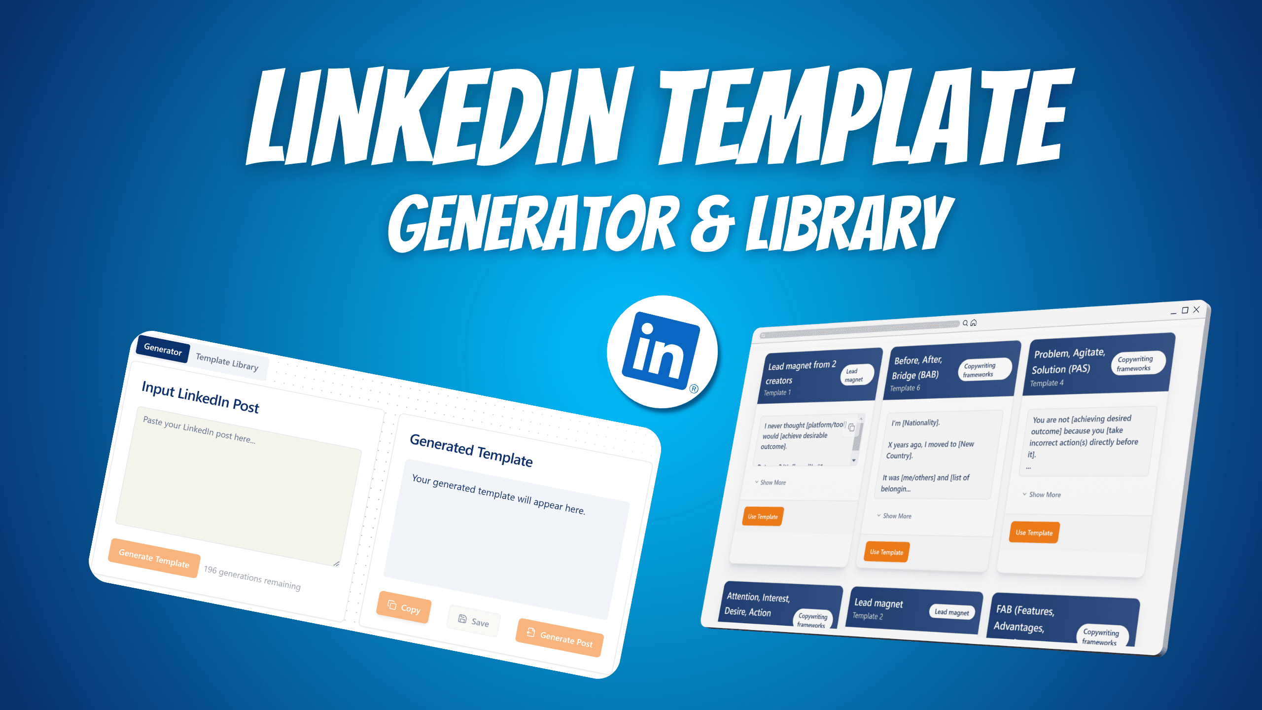 LinkedIn Template Generator: Turn Any Post into a High-Converting Template